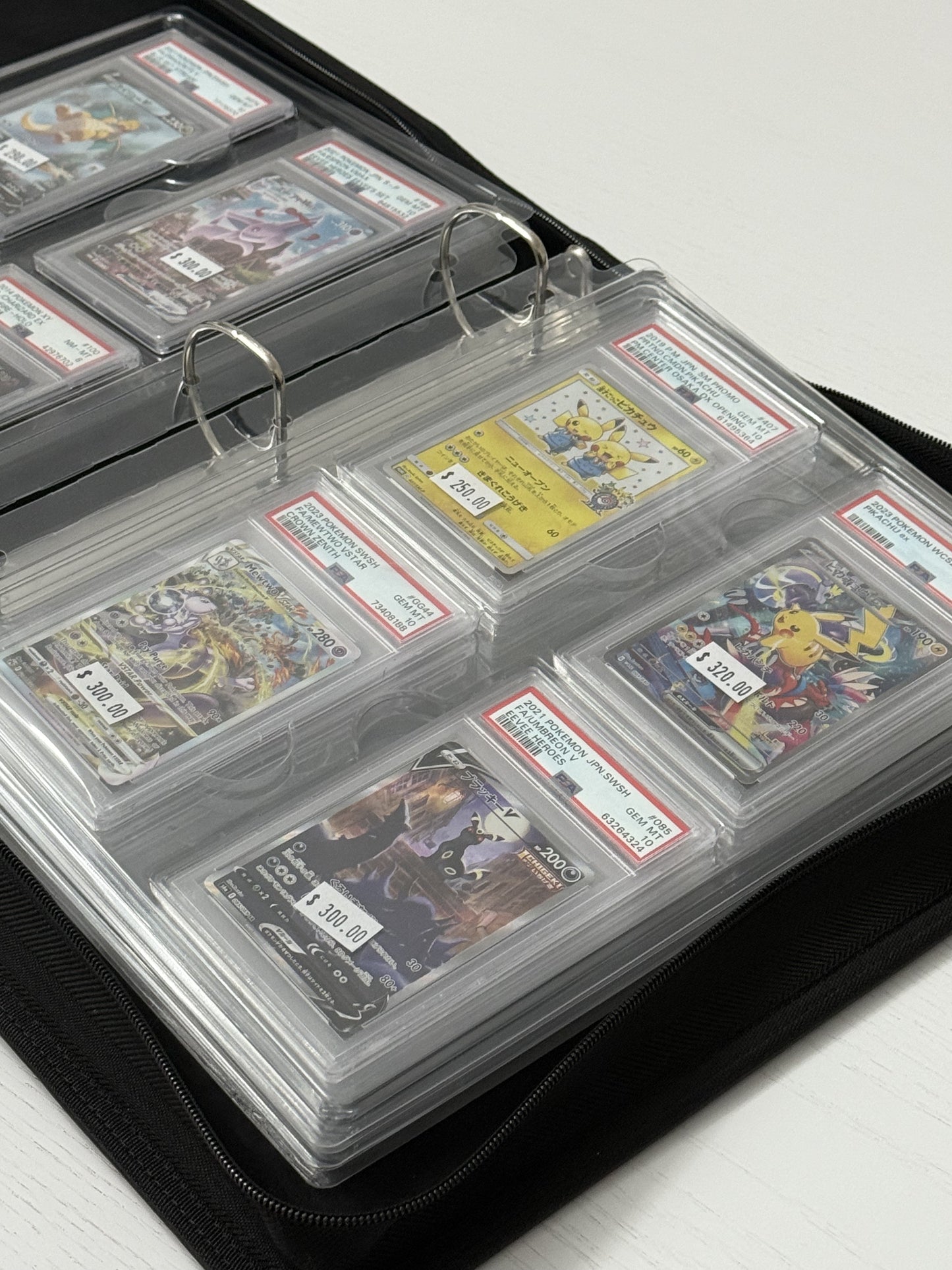 Graded Card Binder 4 pocket (PSA)