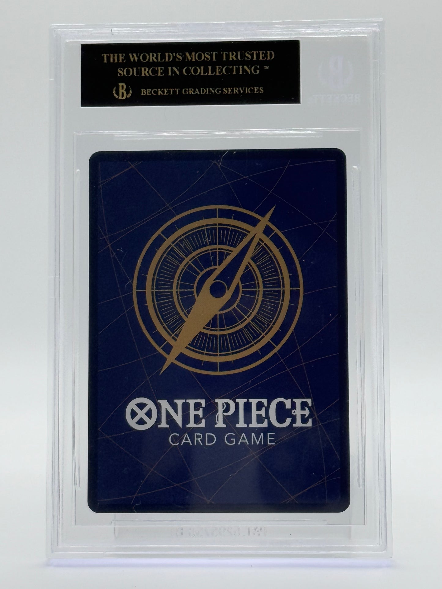 2022 ONE PIECE-PARAMOUNT WAR-BECKETT 10 BLACK LABEL-UTA SEC PAR