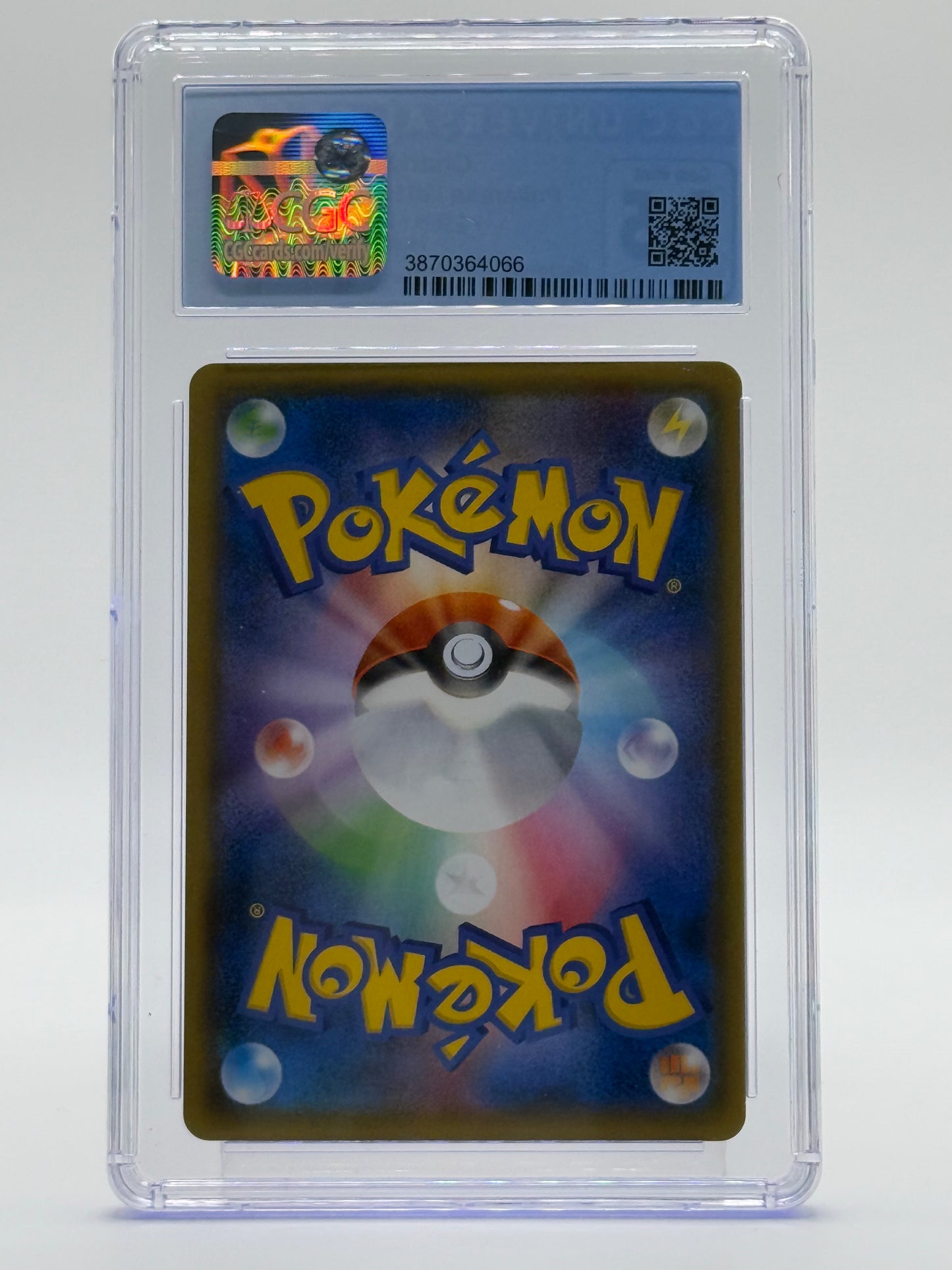 2018 POKEMON JAPANESE-CGC 9.5-CHARIZARD-HOLO-TAG BOLT