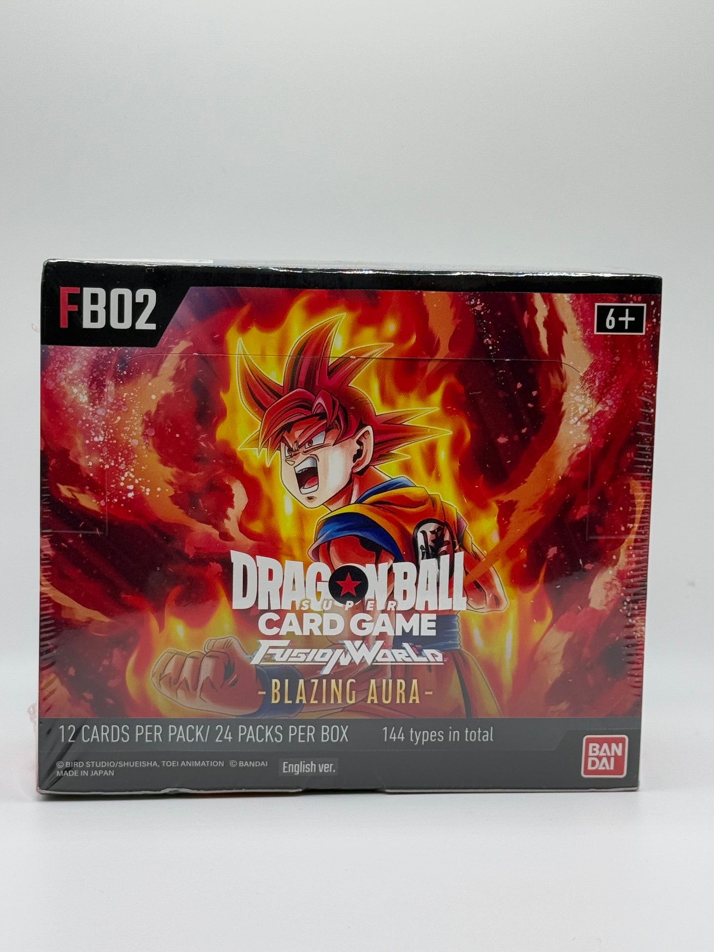 BLAZING AURA-DRAGON BALL SUPER FUSION WORLD-BOOSTER BOX-FB02