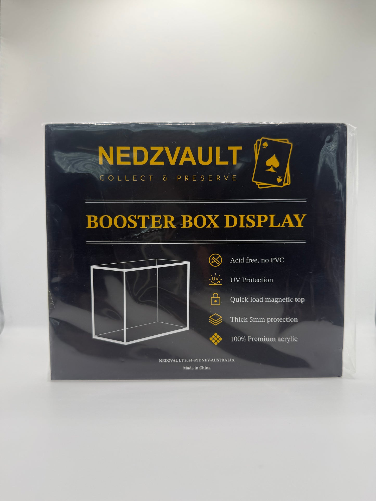 Booster Box Acrylic displays (pokemon)