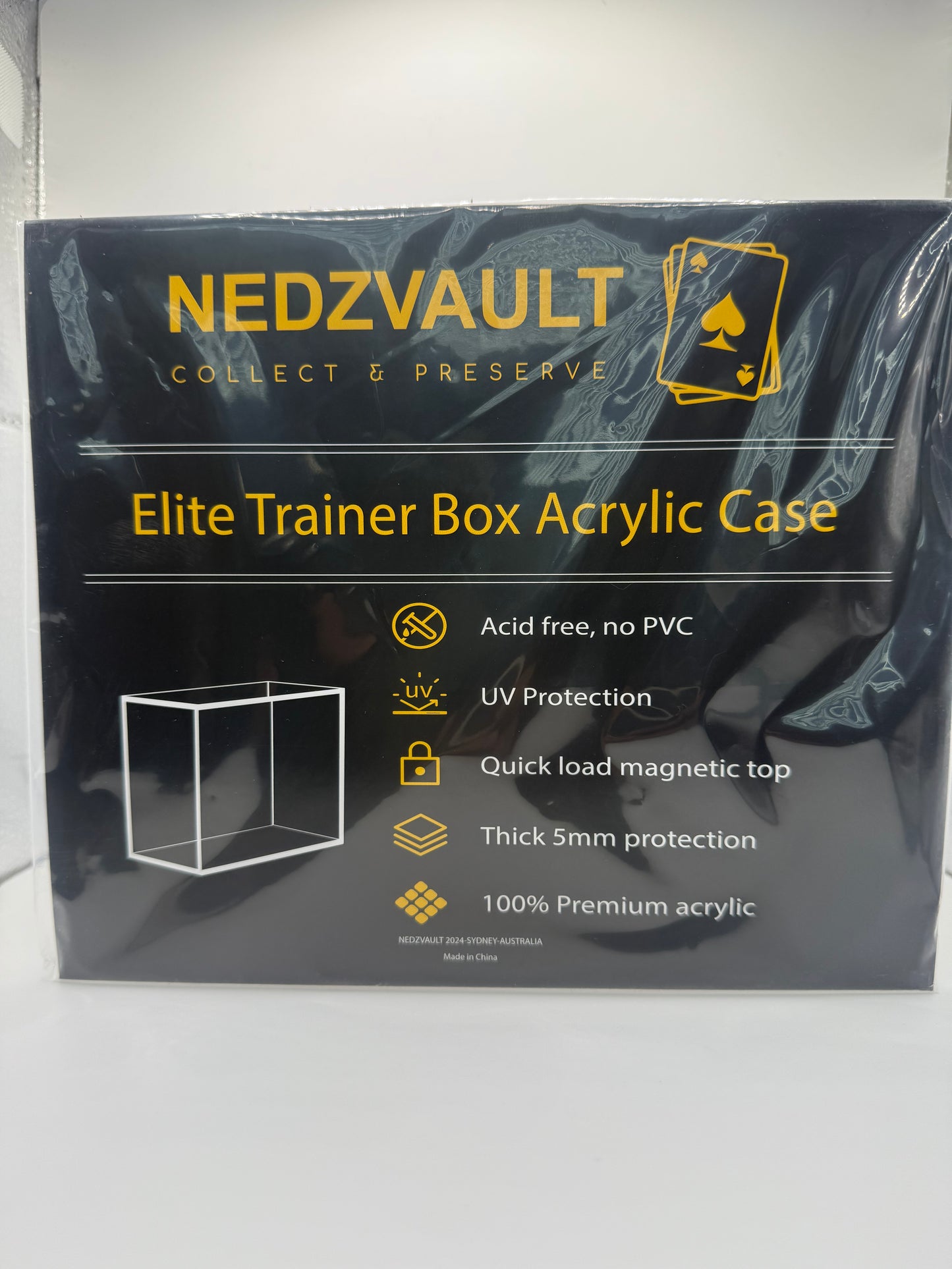 ETB Acrylic displays (pokemon)