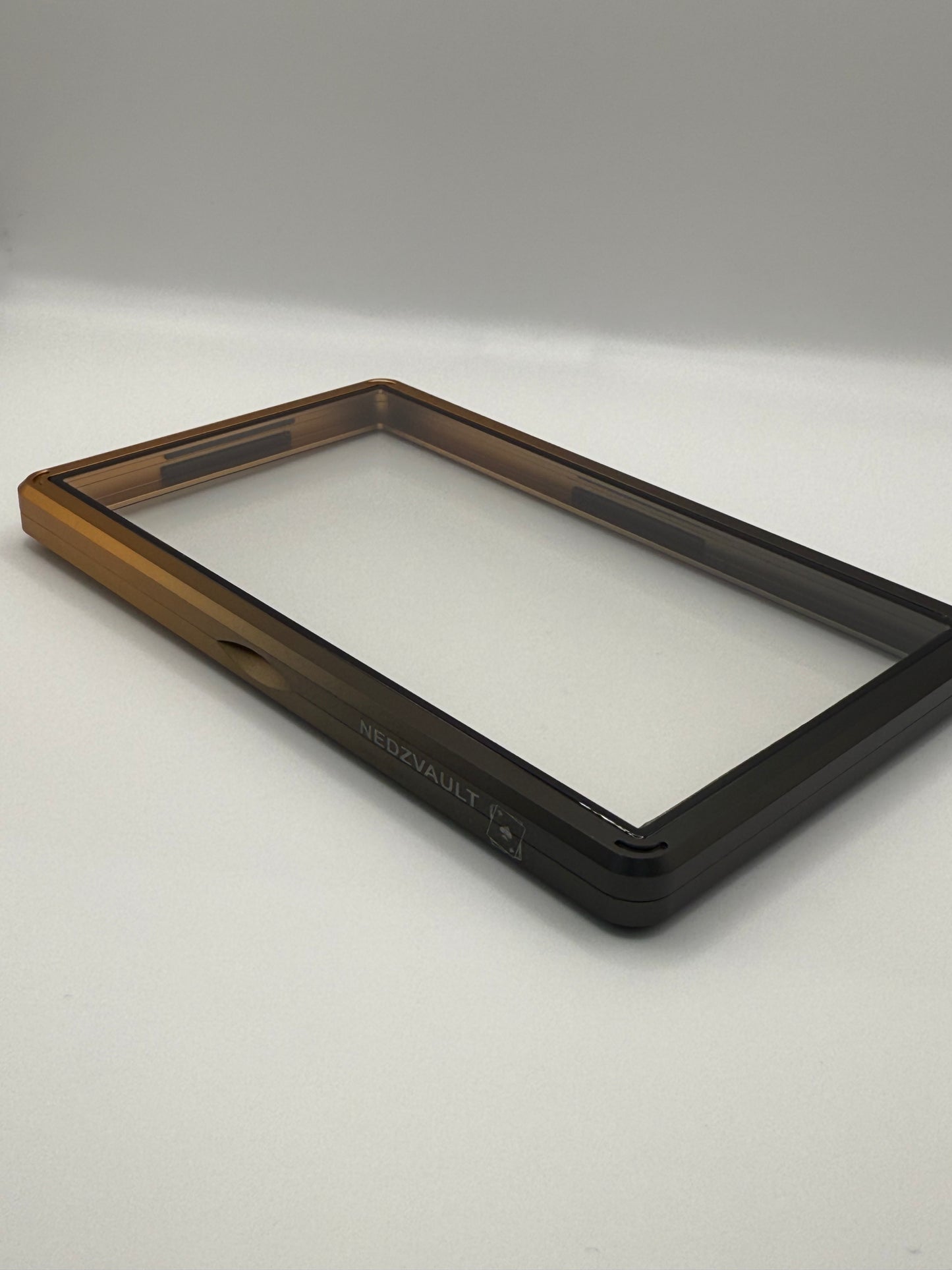 Aluminium Graded Card Slab Protector (PSA) GRADIENT BLACK & GOLD