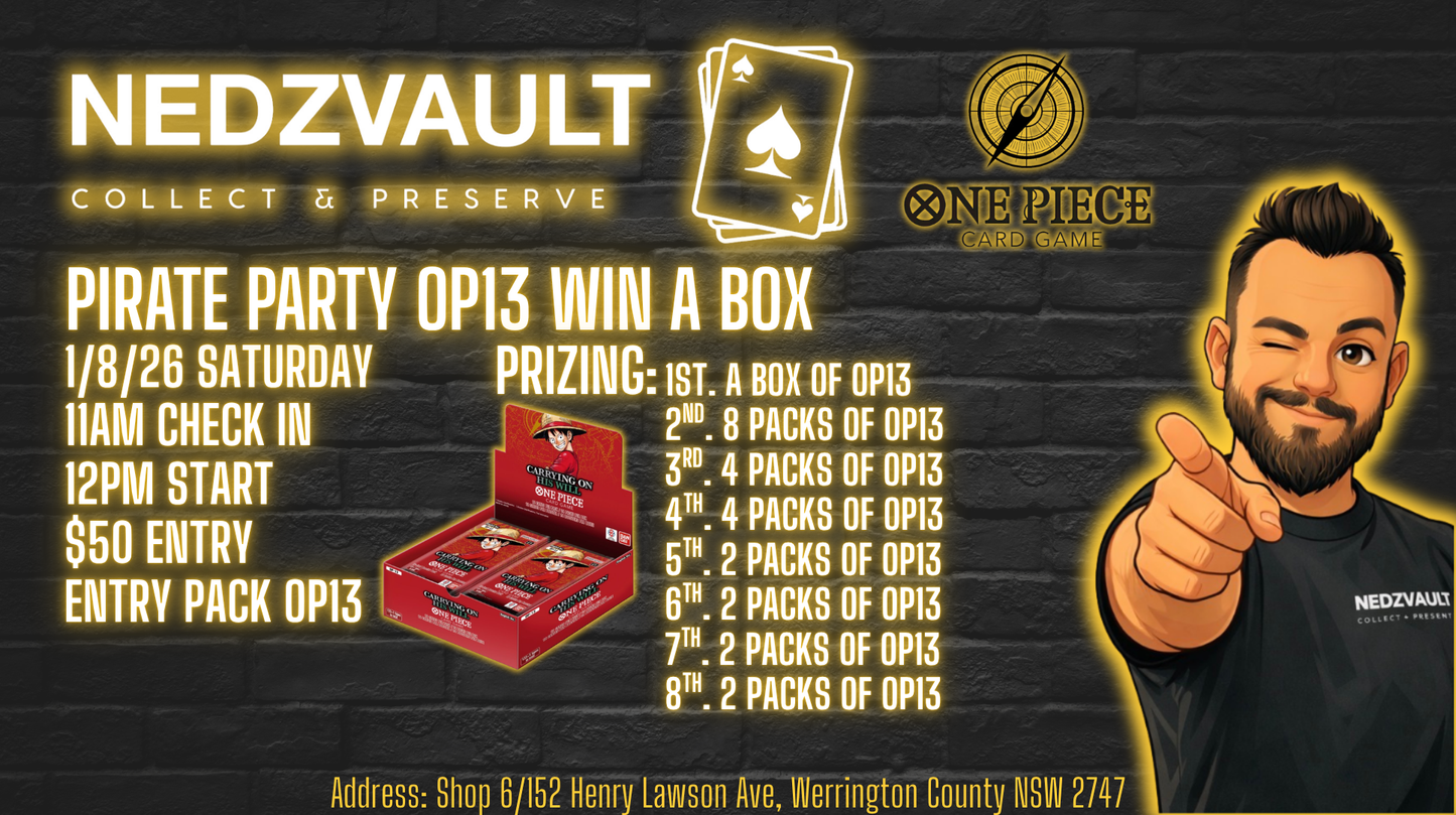 One Piece Pirate Party Op13 Win A Box