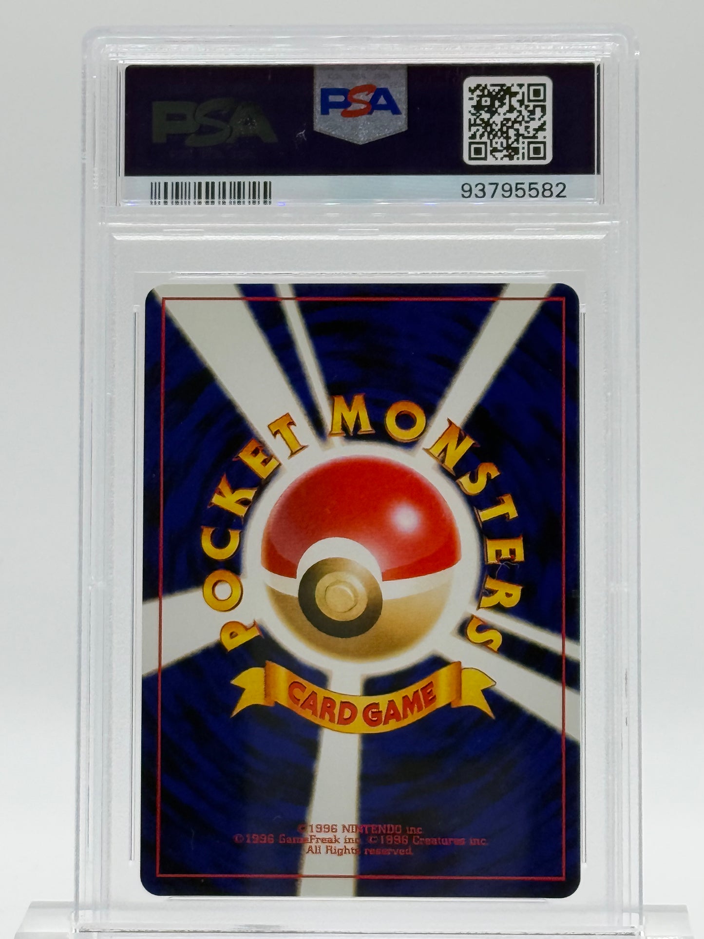 2000 P.M. JAPANESE NEO 3-PSA 9-STARMIE-HOLO