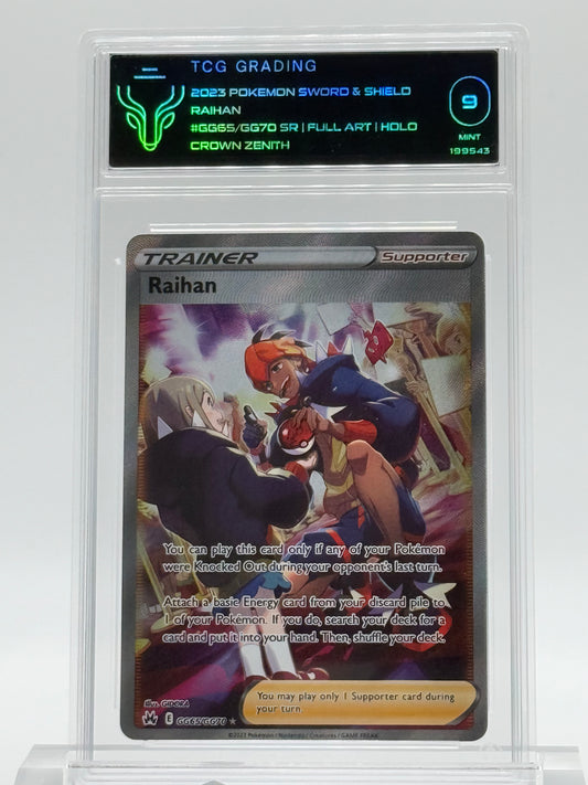 2023 POKEMON SWSH-TCG 9-RAIHAN-HOLO-CROWN ZENITH