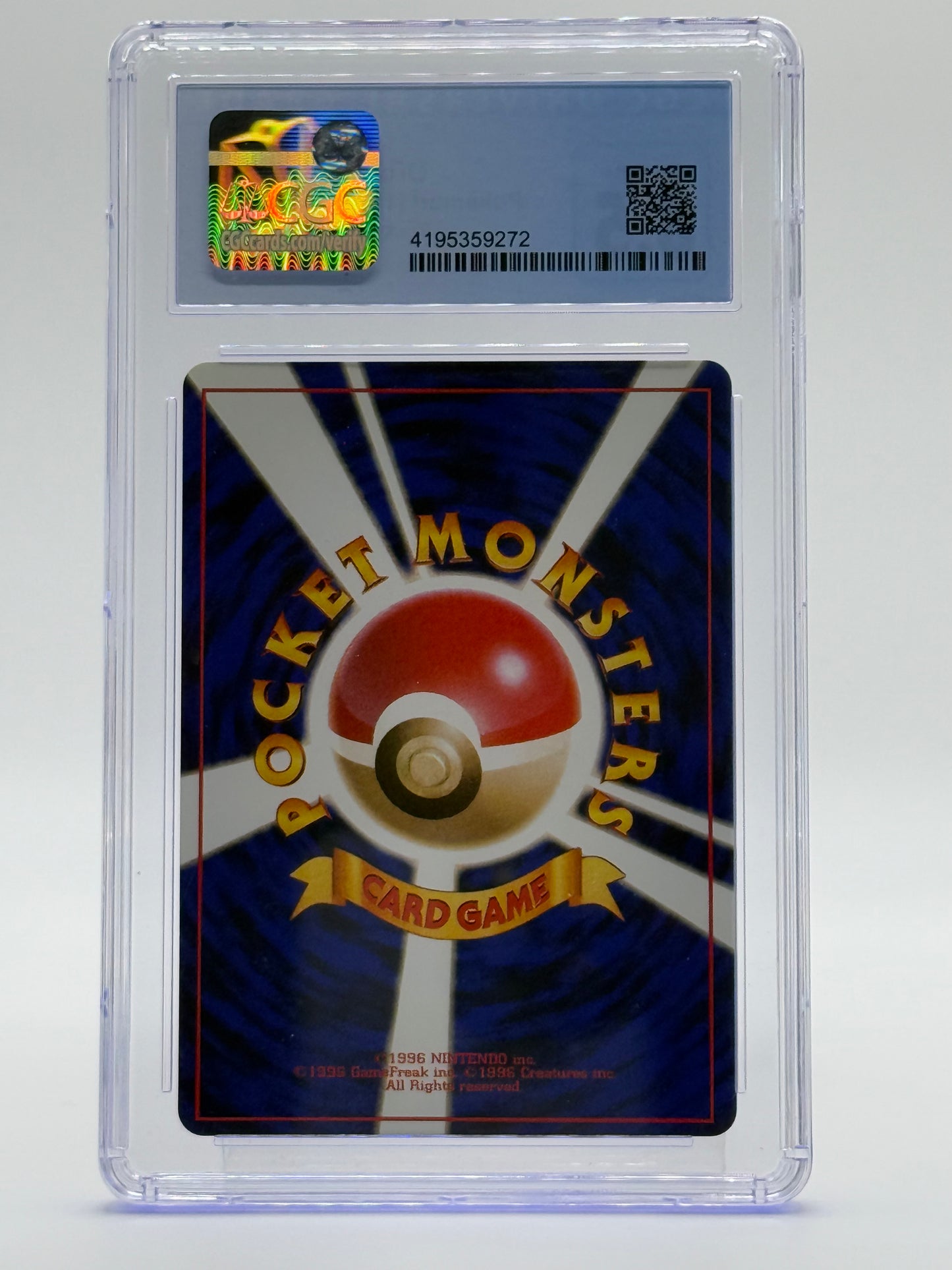 1997 POKEMON JAPANESE-CGC 8.5-DROWZEE-ROCKET GANG