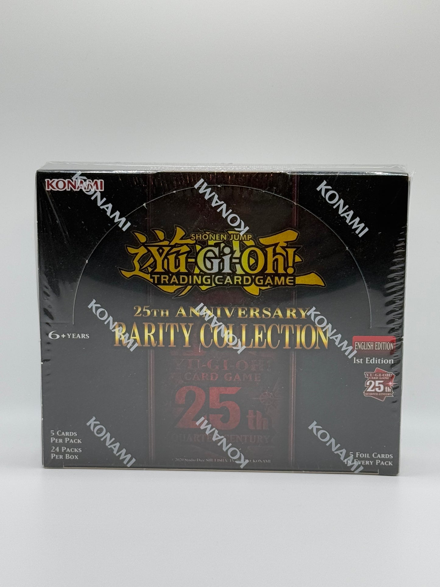 YU-GI-OG-25TH ANNIVERSARY RARITY COLLECTION-BOOSTER BOX