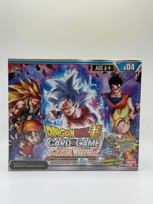 COLOSSAL WARFARE-DRAGON BALL SUPER-BOOSTER BOX