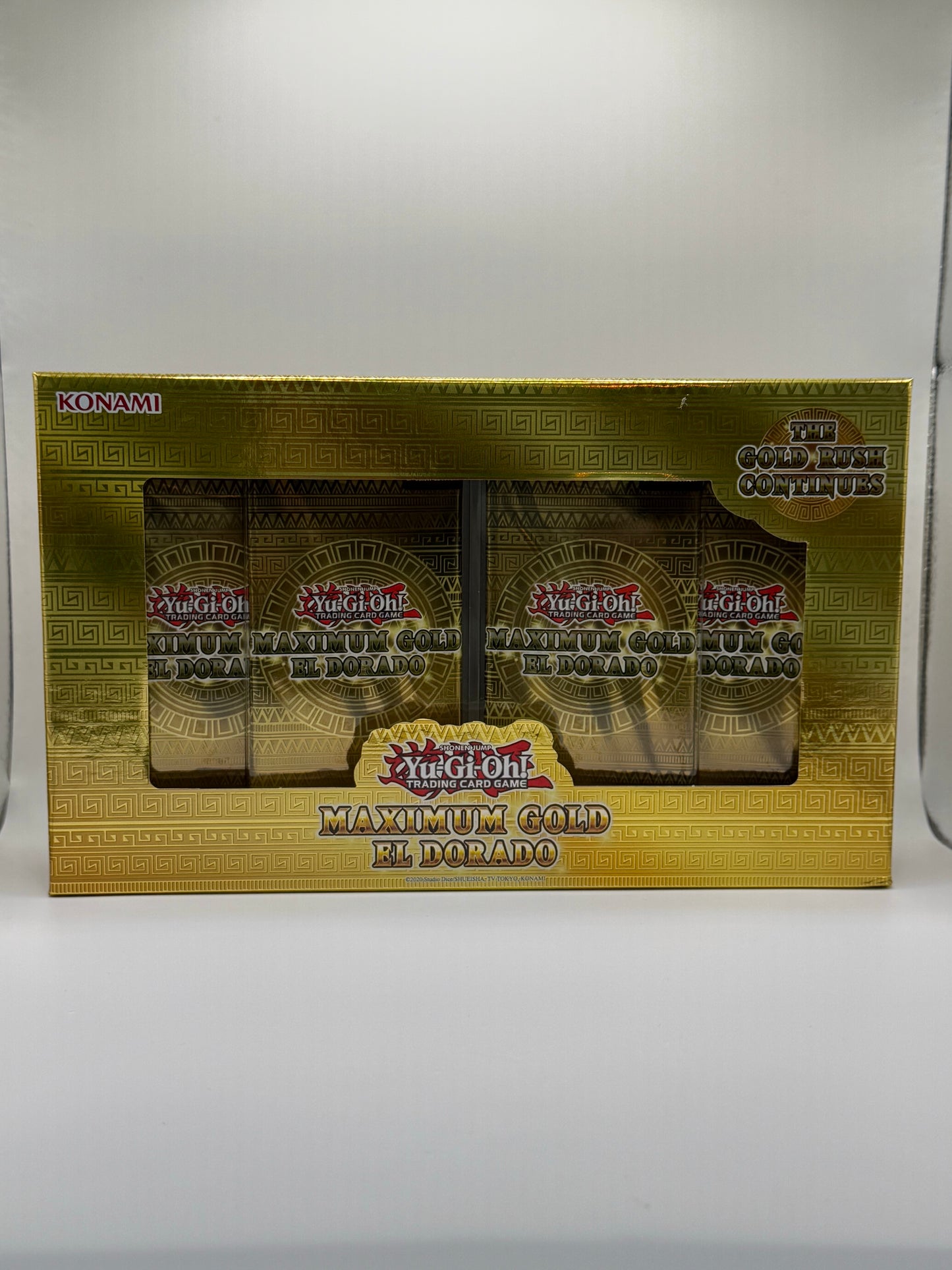 YU-GI-OH-MAXIUM GOLD EL DORADO-4 PACK BOX