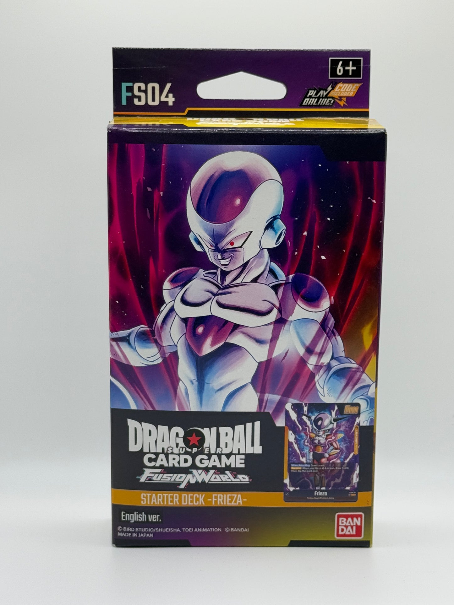 DRAGON BALL SUPER-FUSION WORLD-FREEZER-STARTER DECK-FS04