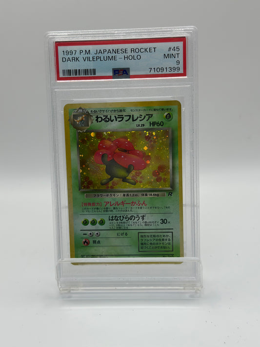 Dark vileplume holo no. 045