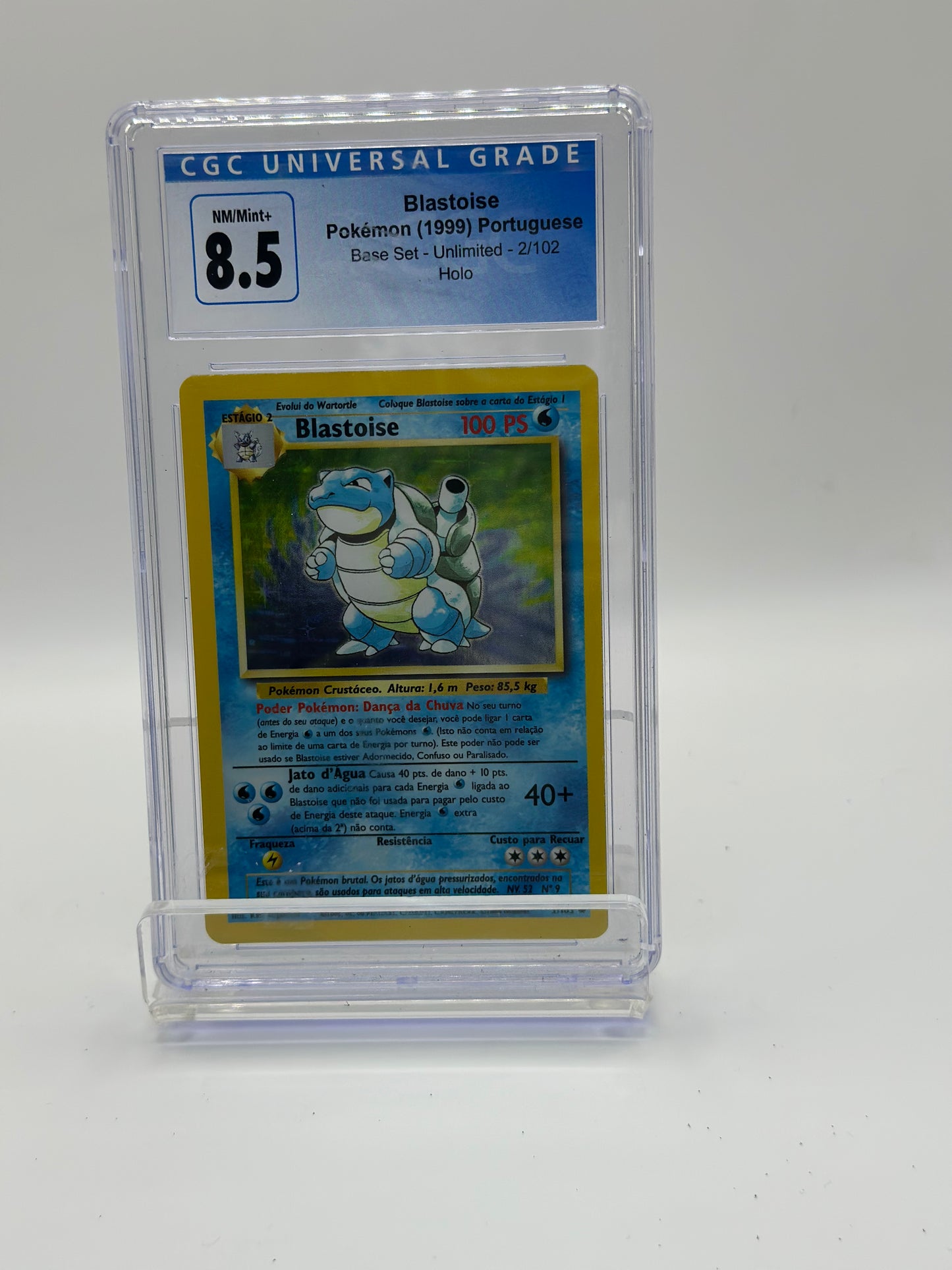 Blastoise 2/102 Portuguese
