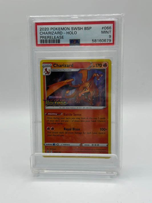 charizard holo pre release swsh066
