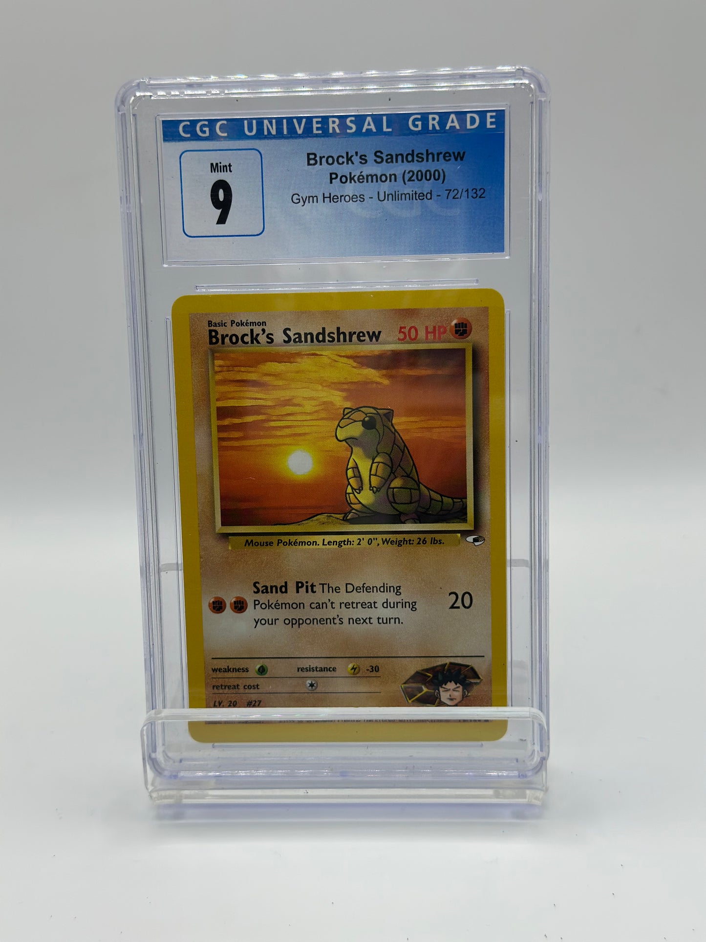 brock's sandshrew 72/132