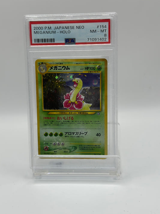 meganium holo no. 154