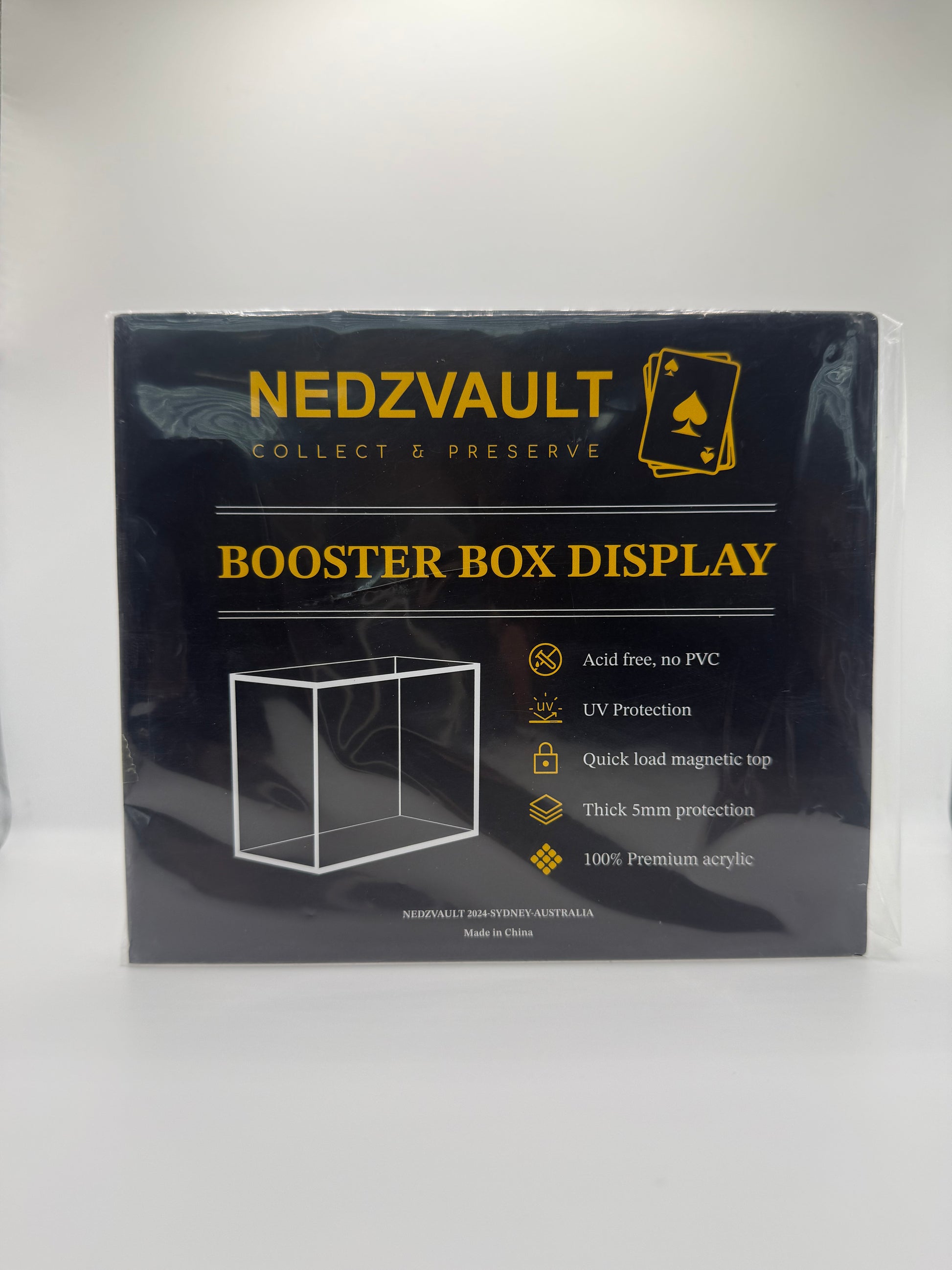 Booster Box Acrylic displays (pokemon) Nedzvault Booster Box Acrylic displays (pokemon) Nedzvault