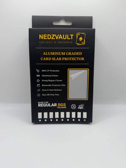 Aluminium Graded Card Slab Protector (BGS) GRADIENT GOLD