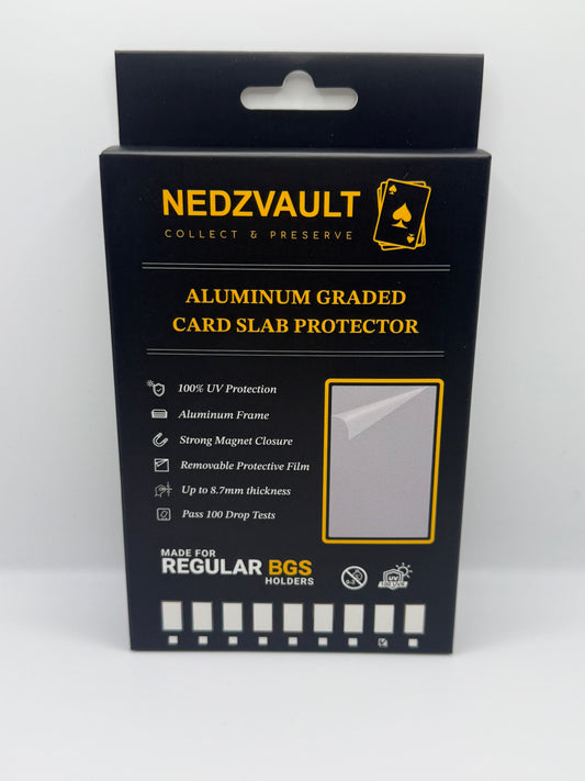 Aluminium Graded Card Slab Protector (BGS) GRADIENT BLACK